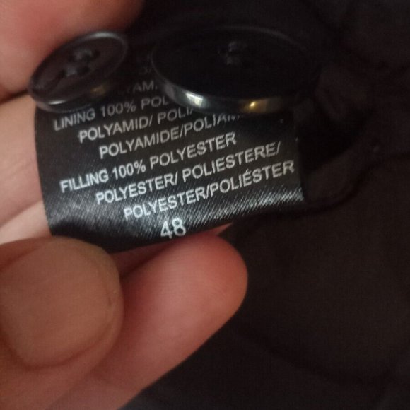 DRYKORN - Long puffy black coat - Sz 48 (M) - Picture 10 of 12